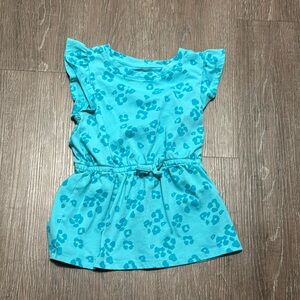 Circo Girls Size 5/6 Teal Shirt